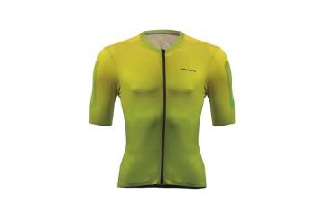MAGLIA BRN FADE GIALLA/VERDE
