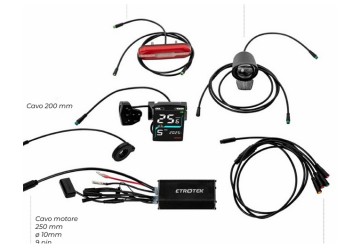 KIT ETROTEK E-FAT PRO 36/48V
22AH UART