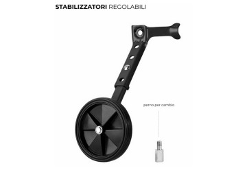 CP. STABILIZZATORI 20"- 24'' NERI
CON ADATTATORE PER CAMBIO