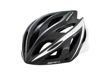 CASCO BRN WEAVE II NERO/BIANCO