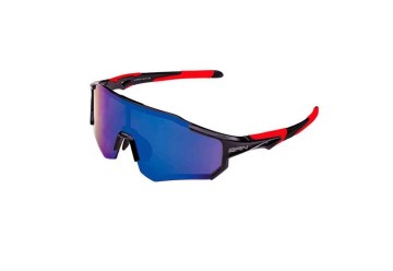 OCCHIALI BRN ZX11 POLARIZED NERO/ROSSO