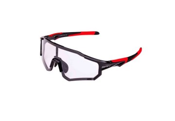OCCHIALI BRN ZX11 PHOTOTECH NERO/ROSSO