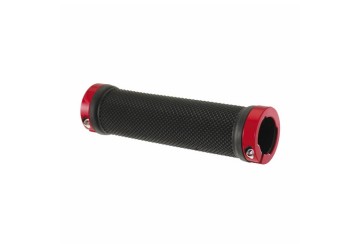 Manopole  MTB lock con ring rosso