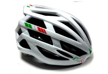 Casco PDR CITY DOUBLE bia/tricolore