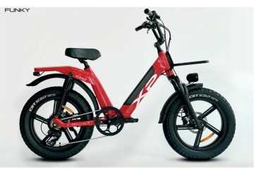 FUNKY 3  CHILI RED  XP BIKES